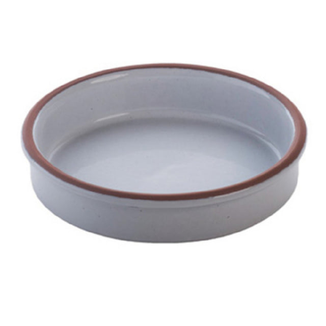 GET Enterprises SH0117W Cheforward Graupera Stone Heart Cazuela/Casserole 16.9 Oz. 6-7/10" Dia. X 1-1/4"H