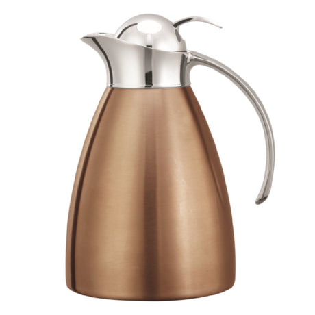 Service Ideas MAR10BSPBRG Service Ideas Marquette Series Carafe Push Botton Lid