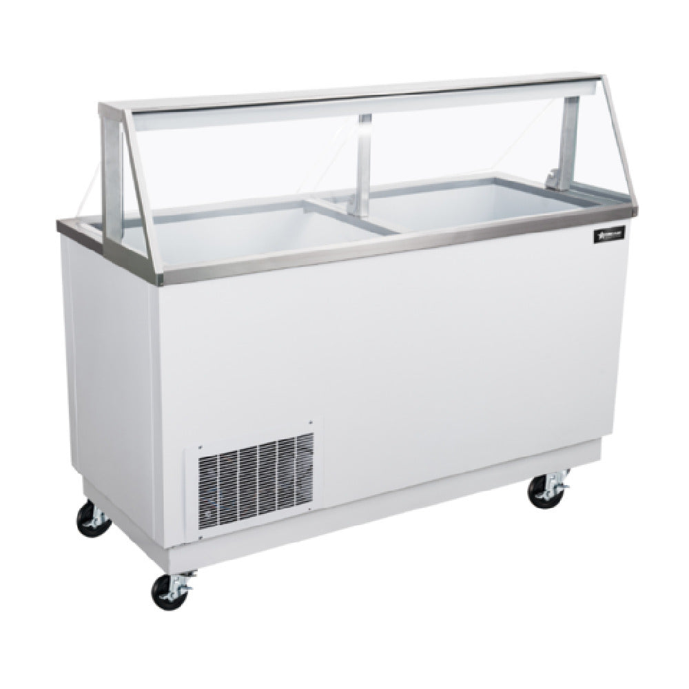 Omcan 50121 (FR-CN-0068) Ice Cream Dipping Display 68"W (12) 3 Gallon Tub Capacity