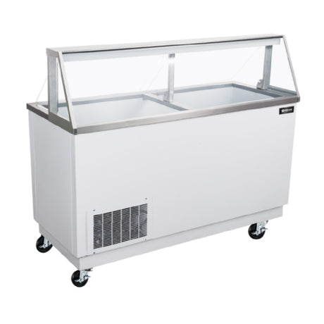 Omcan 50121 (FR-CN-0068) Ice Cream Dipping Display 68"W (12) 3 Gallon Tub Capacity