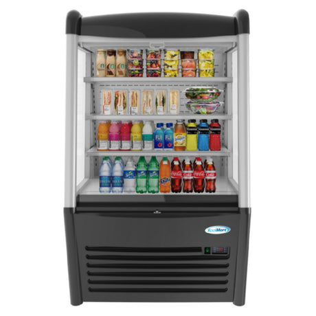 Koolmore CDAU-13C Grab And Go Open Air Merchandiser Self Contained Refrigeration