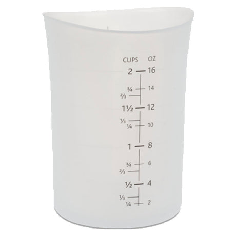 JB Prince U126 ISi Flex-it Measuring Cup 2 Cup (16 Oz. ) Capacity 3-1/4" Dia. X 5"H