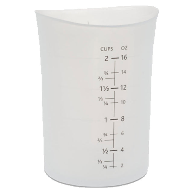 JB Prince U126 ISi Flex-it Measuring Cup 2 Cup (16 Oz. ) Capacity 3-1/4" Dia. X 5"H