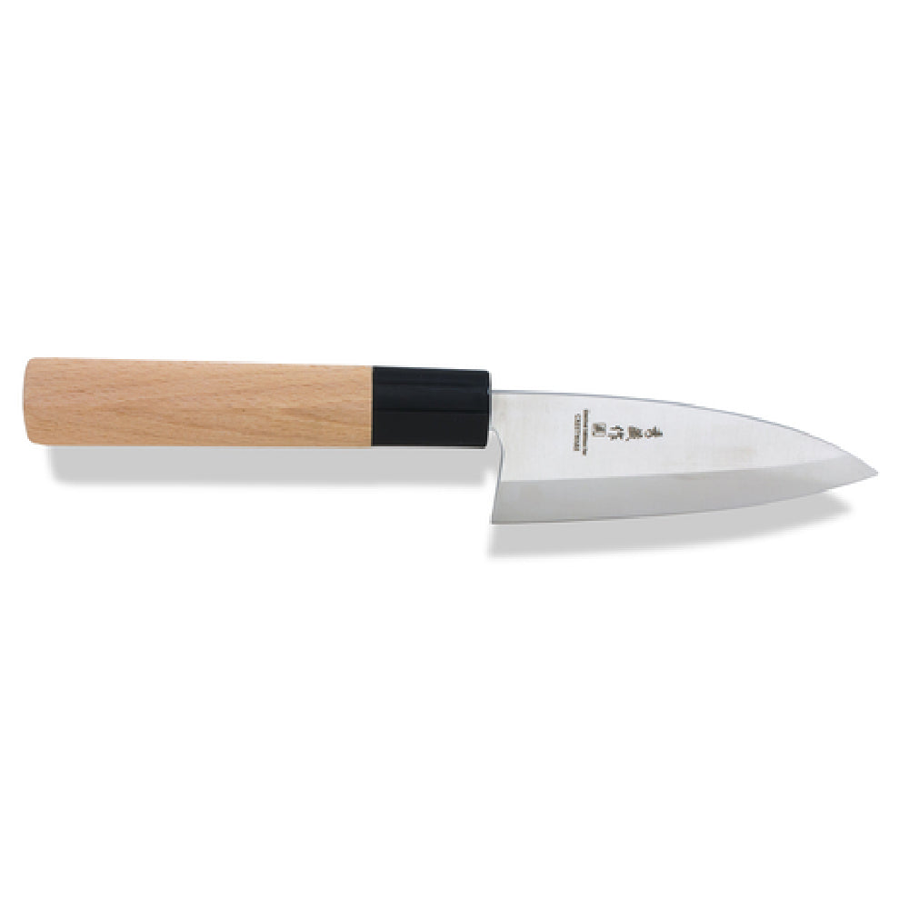 Crestware KN310 Deba Knife 5" High Carbon German Molybdenum Vanadium Steel Blade