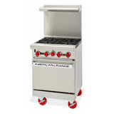 American Range ARGF-4-SB_NAT - Green Flame Range, Gas, 24"