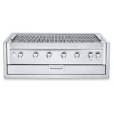 Crown Verity IBI42-GO-FLT Infinite Series 42" Built-In Outdoor Charbroiler Grill (6) 14750 BTUH Stainless Steel Burners