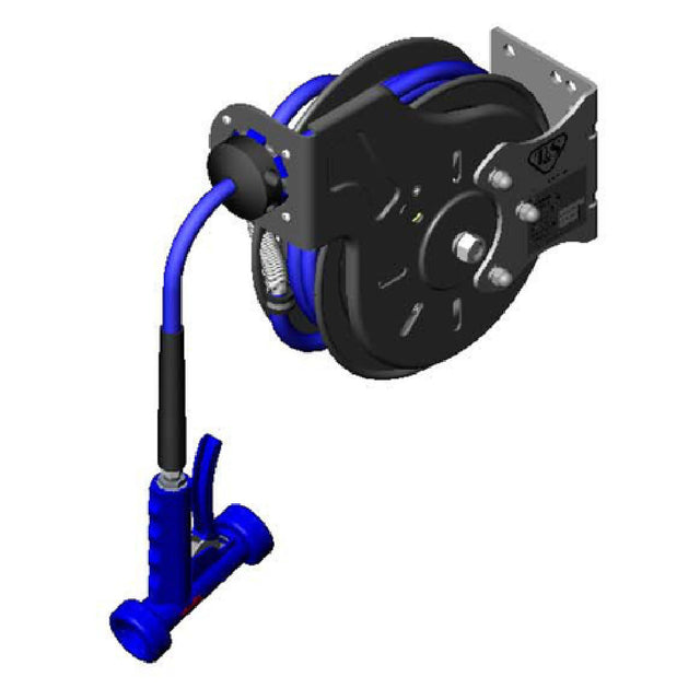 T&S Brass B-7212-11 Hose Reel System Open 3/8" X 15' Hose With Aluminum Rear Trigger Spray Valve (with A 5/16" Orifice)