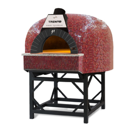 Omcan 48127 (PE-IT-0120-RI) Trento Valoriani 120 Wood & Gas-Fired Pizza Igloo Oven