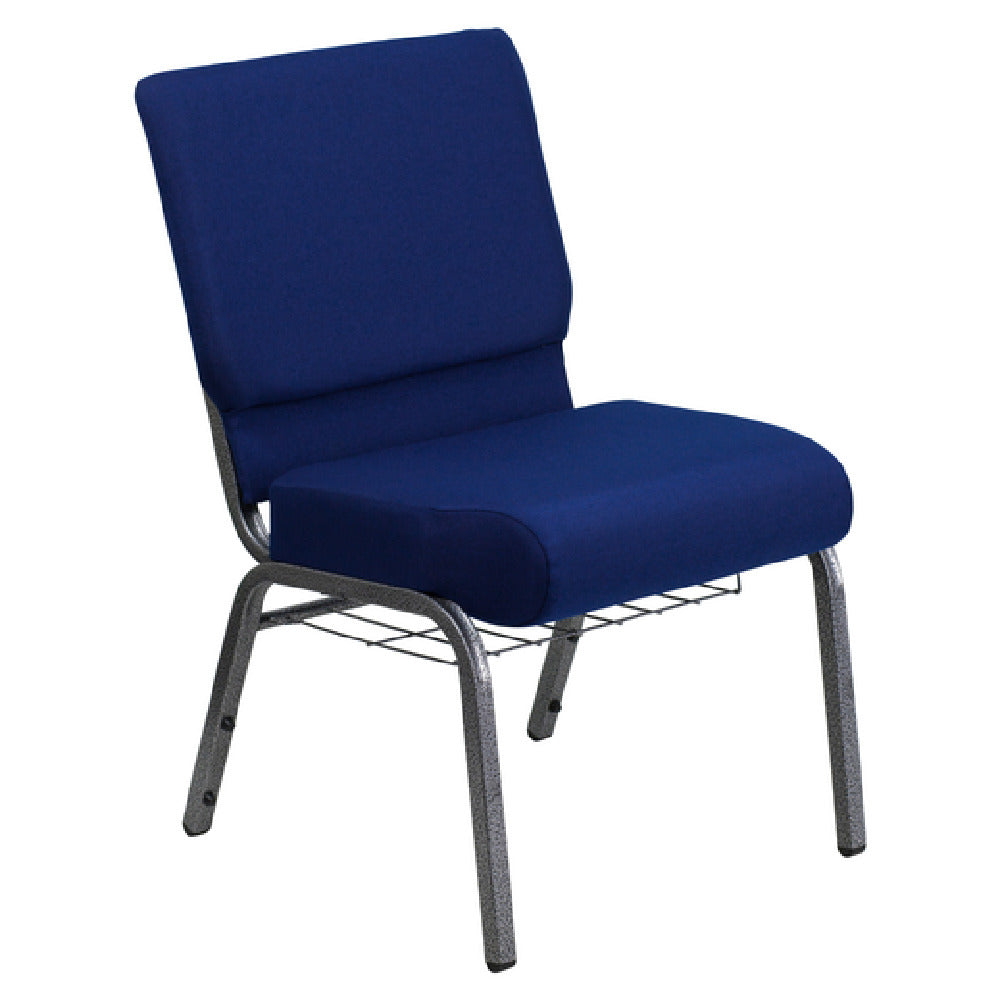 Flash Furniture FD-CH0221-4-SV-NB24-BAS-GG Hercules Series Extra Wide Stacking Church Chair