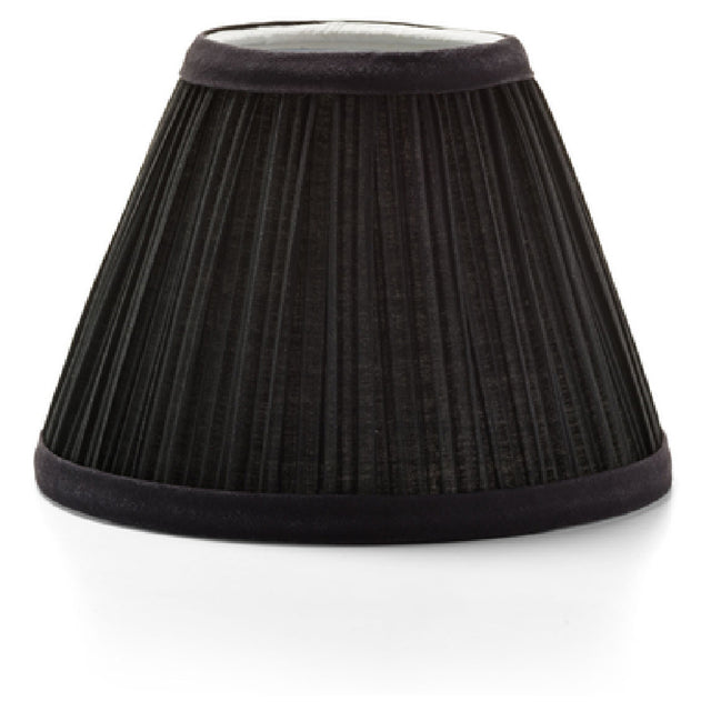 Hollowick 296B Fabric Lamp Shade 4-1/2"H X 6" Dia. Pleated