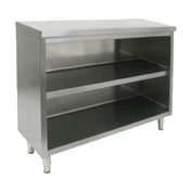 GSW USA CTN-2460 Work Table Cabinet Base With Open Front 60"W X 24"D X 35"H