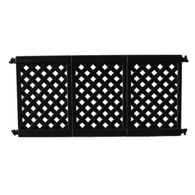 Grosfillex US963117 Fence Panel 3-panel Section Interlocking