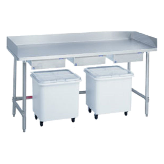 Duke 345 Bakers Table Stainless Steel Top 30" Wide Top