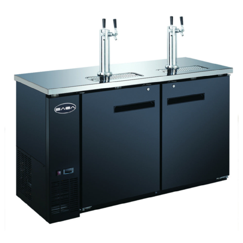 SABA SDD-24-60 Direct Draw Beer Dispenser Two-section 60-3/4" W