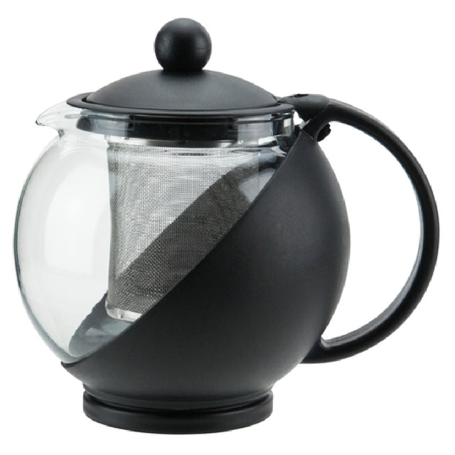 Winco GTP-25 Teapot 25 Oz. 6"L X 4-3/4"W X 5-1/2"H