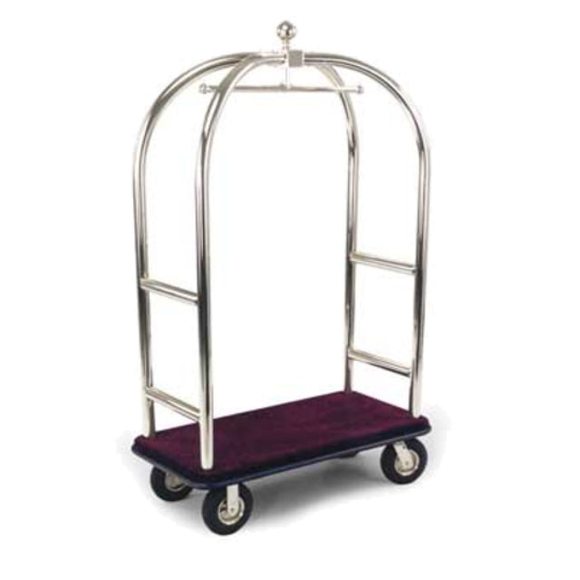 Forbes Industries 2423 Birdcage® Luggage Cart Longer & Taller Style 2" Dia. Tubular Superstructure