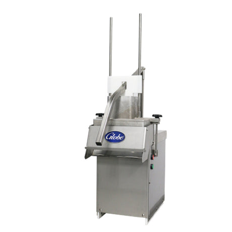 Globe GSCS2-3 (QUICK SHIP) High Volume Cheese Shredder Continuous Feed Design