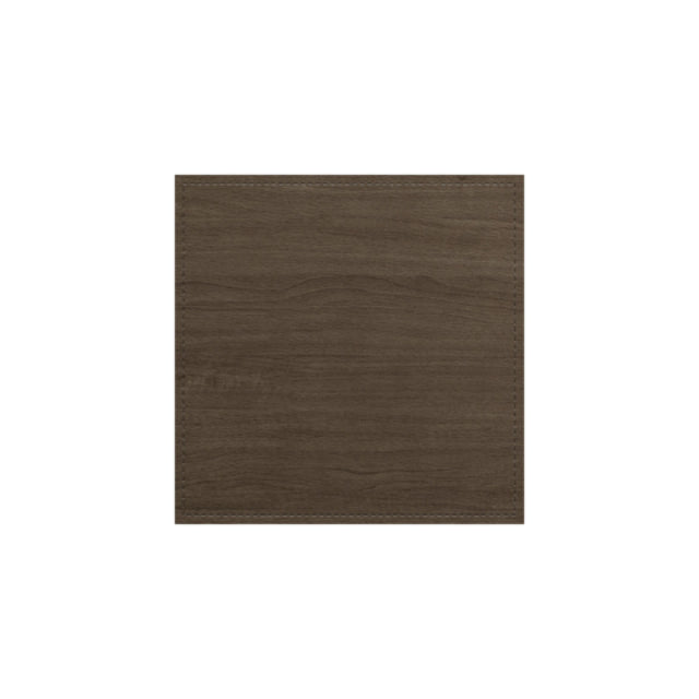 Risch COASTER-SHERWOOD 4X4 - Sherwood Faux-wood Coaster (specify Color), Square, 4" X 4"