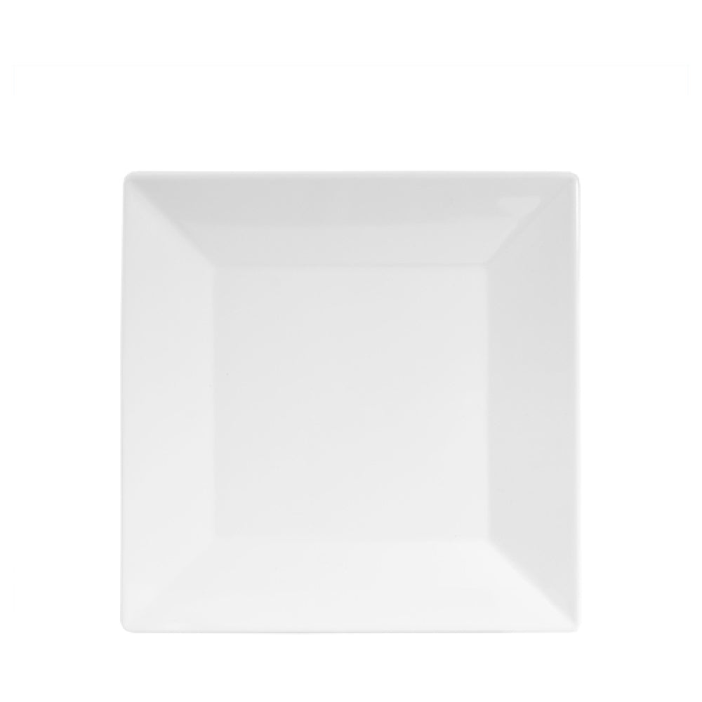 Elite Global Solutions B8SQ-W Plate 8" X 1"H Square