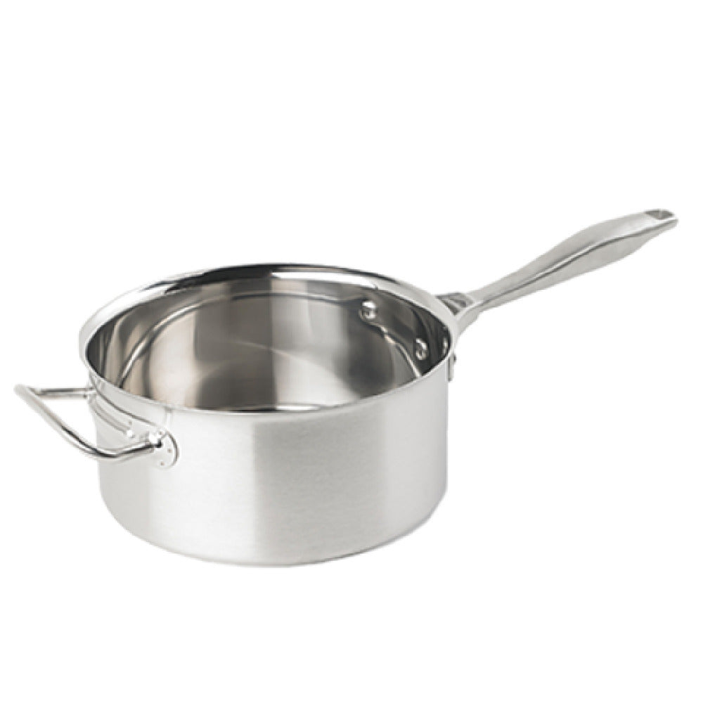 Vollrath 47742 Intrigue® Stainless Steel Sauce Pan 4-1/4 Quart (4L) Inside Diameter 8-9/16"