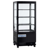 Empura E-RDC-17B-2D - Refrigerated Display Case, Countertop, 16.9"W × 16.6"D × 38.9"H