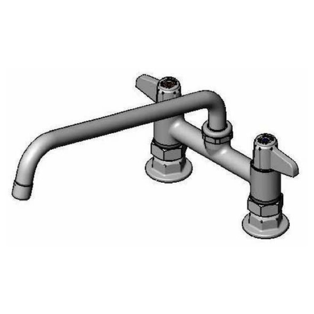 T&S Brass 5F-6DLS10A Equip Faucet 6" Deck Mount