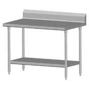 SPG 3SLSB-36 - Universal Stainless Work Table, 36"W X 36"D, 16/300 Series Stainless Steel Top