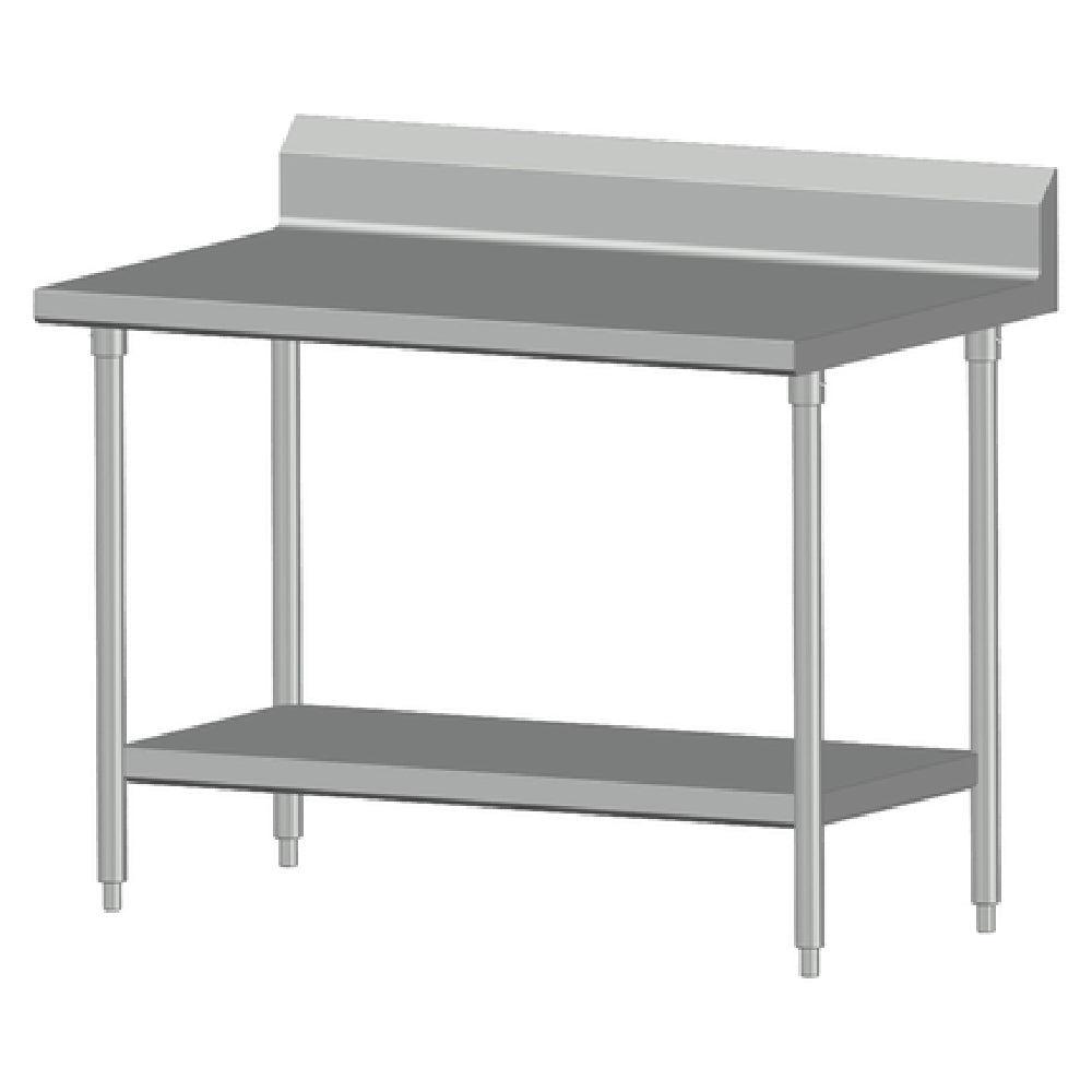 SPG 6SLSB-30 - Universal Stainless Work Table, 72"W X 30"D, 16/300 Series Stainless Steel Top