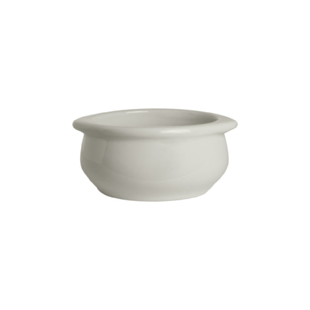 Steelite DCI12CW Onion Soup Bowl 12 Oz. 4-1/2" Dia. (5" With Handle) X 2-1/4"H