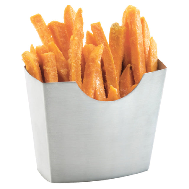 Cal Mil 3441-55 French Fry Holder 4-1/2"W X 2-1/2"D X 3-3/4"H Stainless Steel