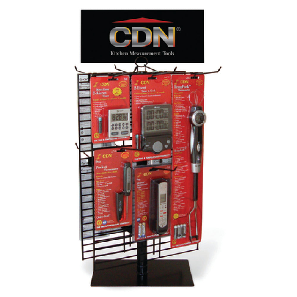 CDN D-TBL1 Tabletop Display (2) 14" X 24" Grids On Rotating Frame Includes: Grids & Hooks