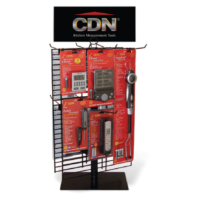 CDN D-TBL1 Tabletop Display (2) 14" X 24" Grids On Rotating Frame Includes: Grids & Hooks