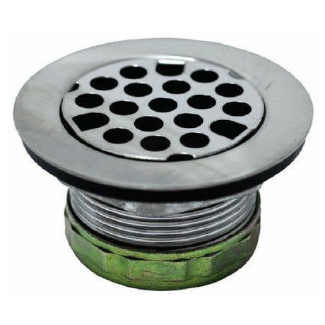 Advance Tabco K-63 Replacement 2" Drain Assembly With Strainer Plate (1 1/2" IPS Connection)