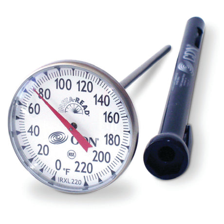 CDN IRXL220 Large Dial Cooking Thermometer 0 To 220°F 1-3/4" (4.4cm) Dial