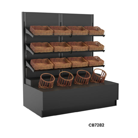 Structural Concepts CB5282 Self-Service Bread Wall 52"W X 43-5/8"D X 82-3/4"H