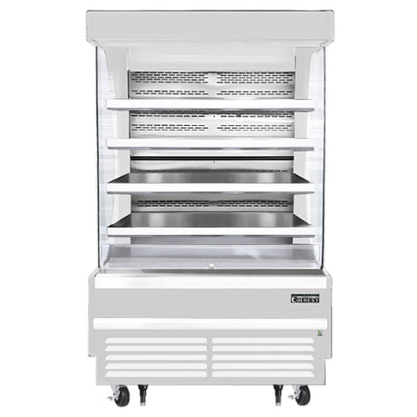 Everest Refrigeration EOMV-48-W-35-T Vertical Open Display Merchandiser 48"W X 34-1/4"D X 78"H