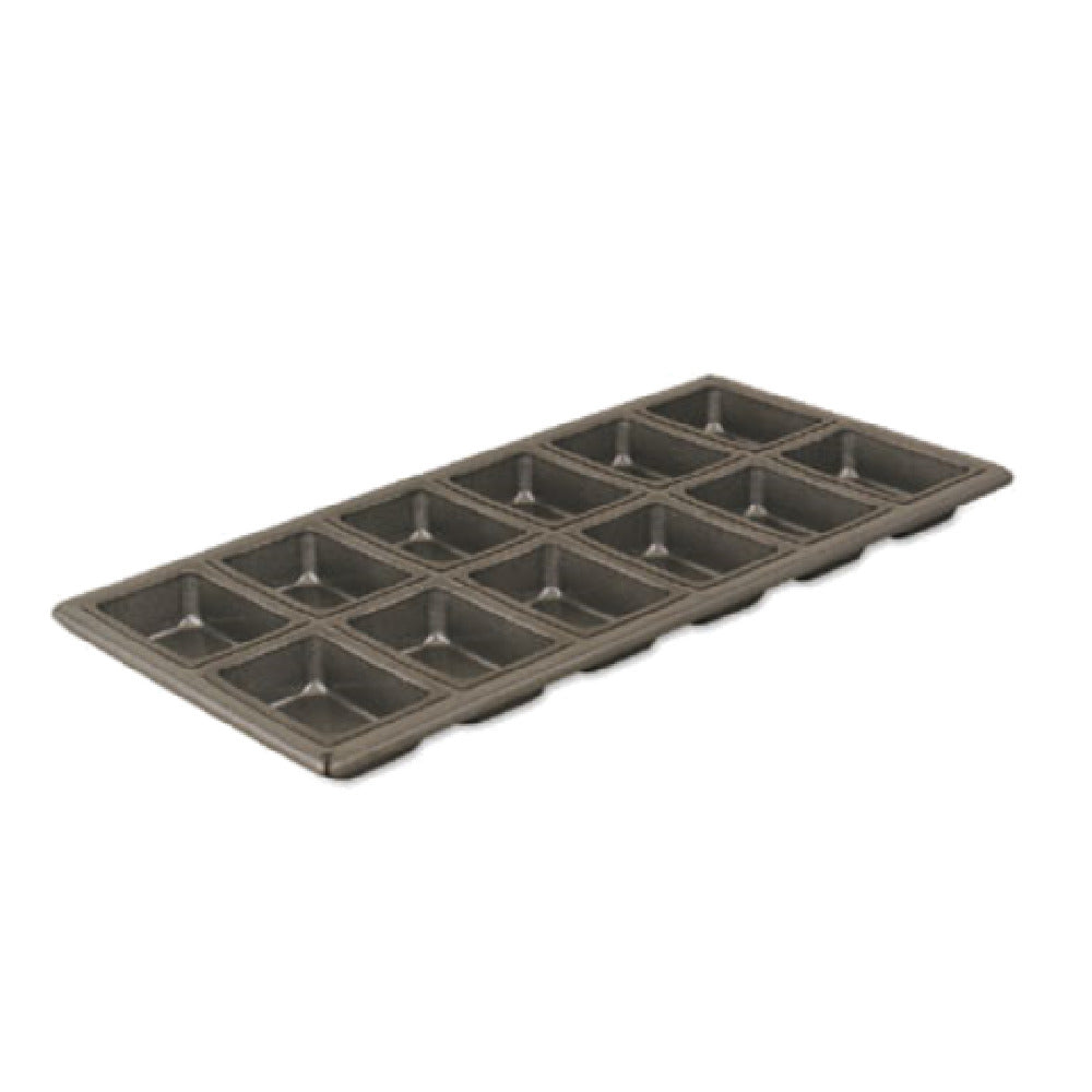 Alegacy Foodservice Products B6903 Mini Loaf Pan 5 Oz. Loaf Capacity 19-1/2" X 9-7/8" X 1-1/4" Overall