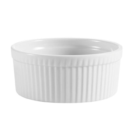 CAC China SFB-32 SFB Souffle Bowl 32 Oz. 6" Dia. X 2-3/4"H