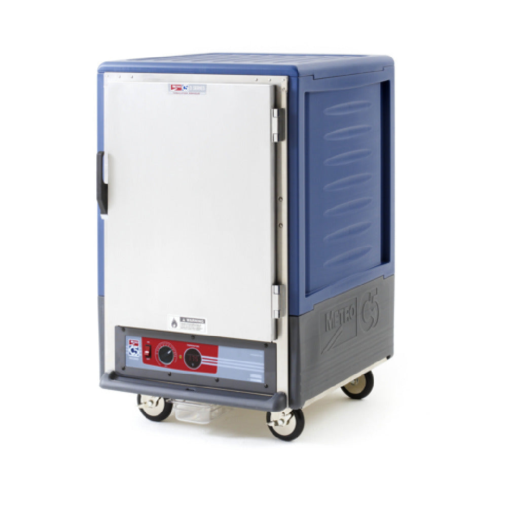 Metro C535-HLFS-4-BUA C5™ 3 Series Heated Holding Cabinet Lower Wattage With Blue Insulation Armour™