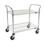 Eagle Group EU2-2436Z - Utility Cart, 2-tier, 36"W X 24"D X 40"H