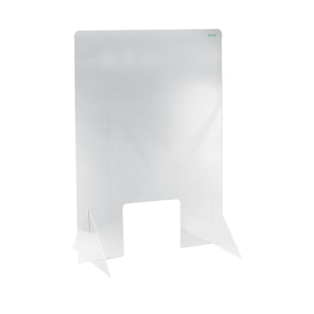 CAC China SHLD-3041 Self-Standing Shield 30"W X 41"H With Cut-out Window