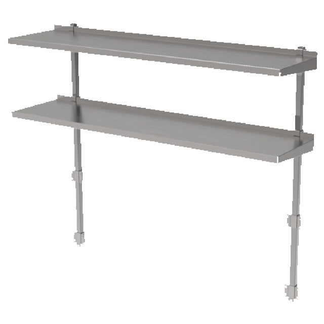 GSW USA DS-B1496 Double Overshelf Adjustable 96"L X 15-1/4"W X 48"H O.A.