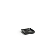 FOH RSD007BKC23 Soap Dish 4"W X 4"D X 1"H Square