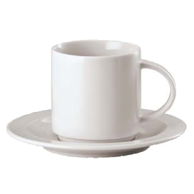 Paderno 67303-17 Cappuccino/Coffee Saucer 6" Dia. Round