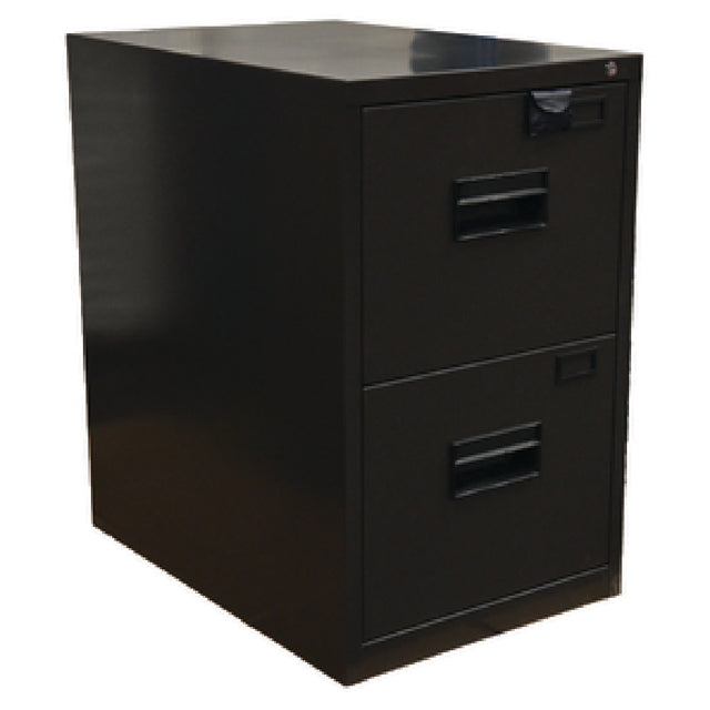 Omcan 13073 (13073) Vertical Filing Cabinet 18-1/4" Two Drawers