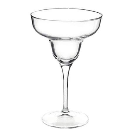 Steelite 4945Q406 Margarita Glass 11-1/4 Oz. (H 6-7/8" M 4-1/2" T 4-1/2" B 3") Pulled Stem