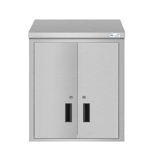 Koolmore KM-WMC-1524-S KoolMore Commercial Wall Cabinet 24"W X 15"D X 33"H (2) Shelves Locking Doors