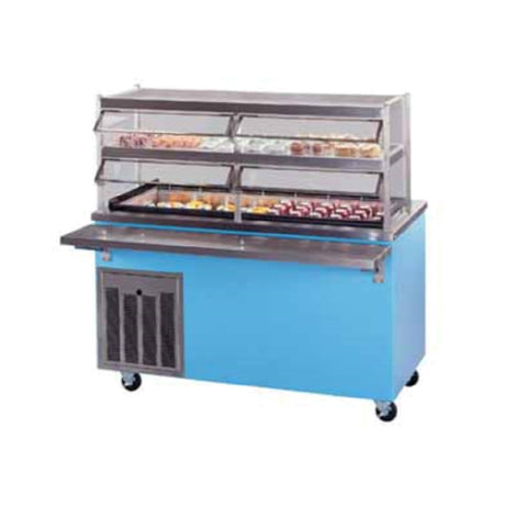 Piper Products R2-FT - Reflections Frost Top Serving Counter, Self-contained Refrig.