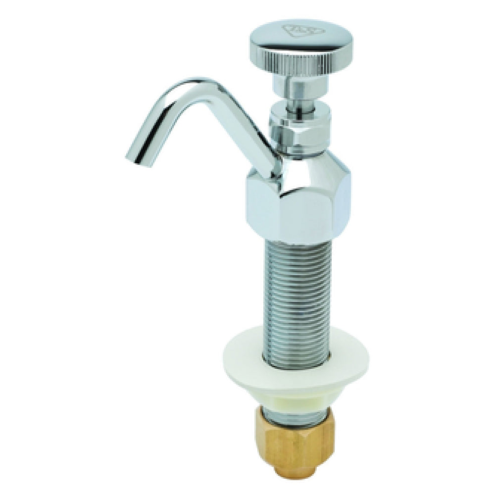 T&S Brass B-2282-F03 Dipper Well Faucet With Flow Tower 0.25 Gpm Flow Control