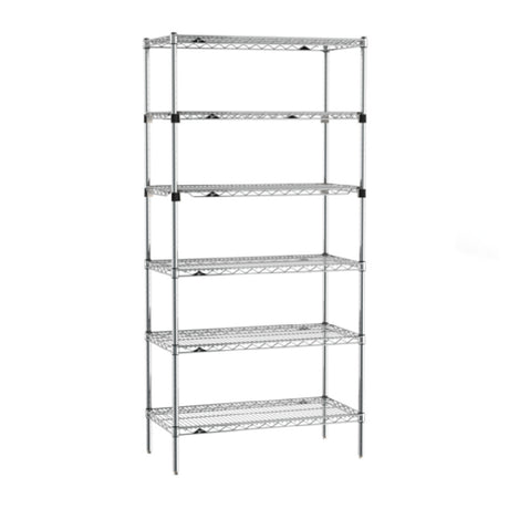 Metro SEZ-183674C-S-42 Super Erecta® Starter Shelving Unit 36"W X 18"D X 74"H